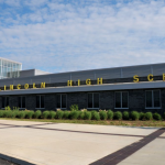 Outside of Lincoln High School